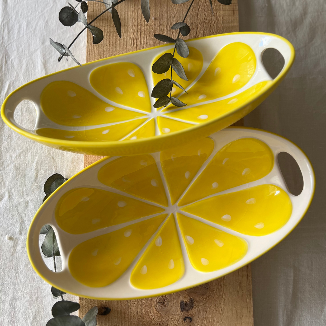 Fuente Naranja y Limón- Colección Acid - Vanila Deco