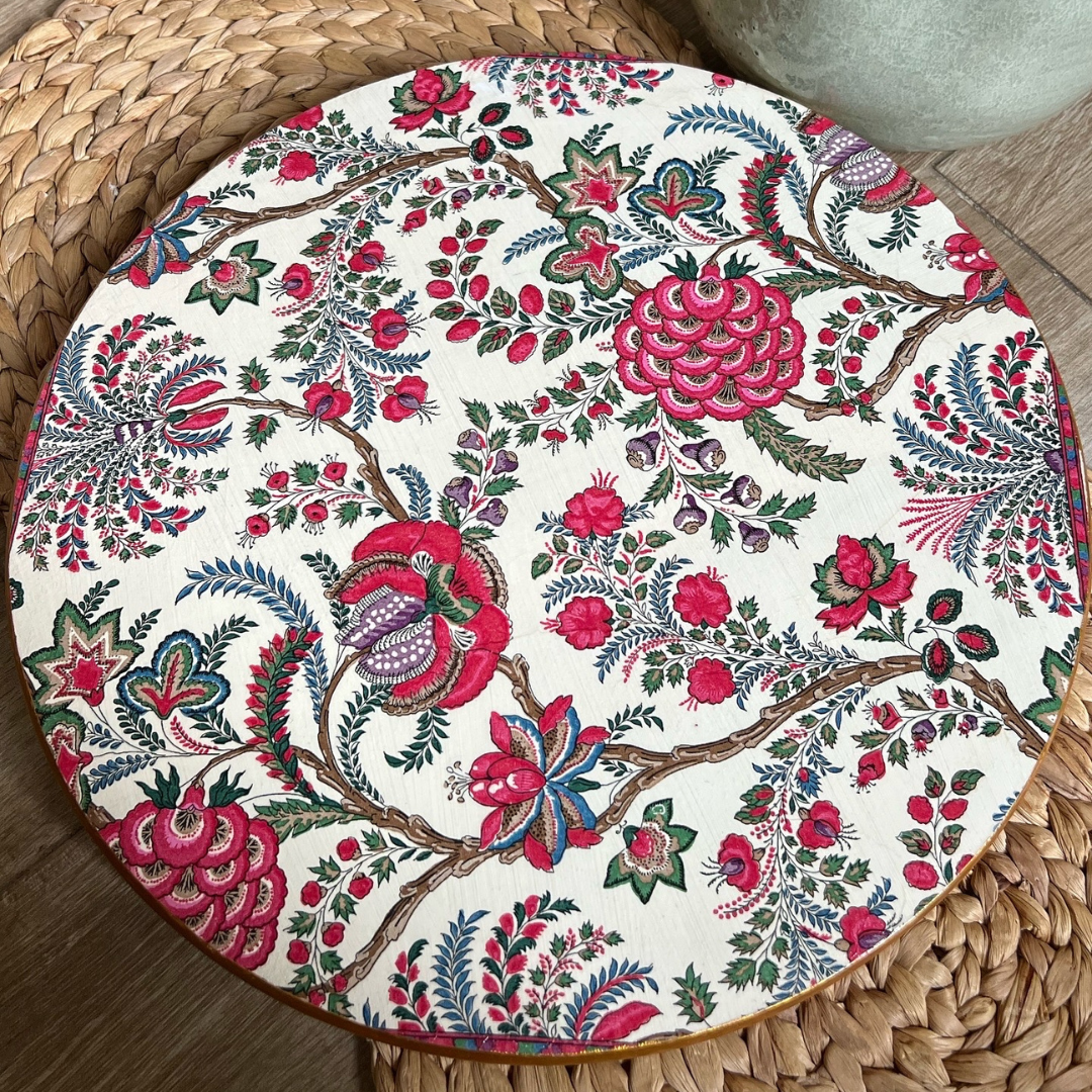Tabla giratoria- Floral - Vanila Deco