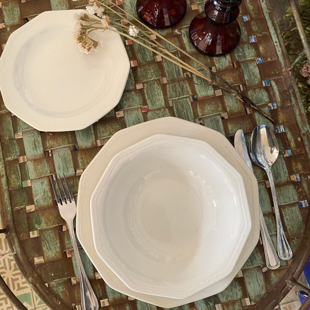 Vajilla Completa Capri - Vanila Deco