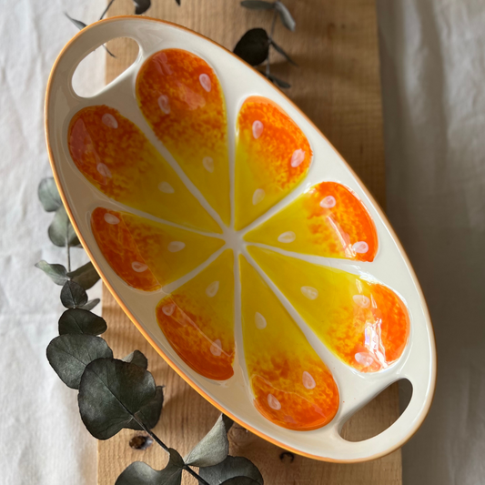 Fuente Naranja y Limón- Colección Acid - Vanila Deco