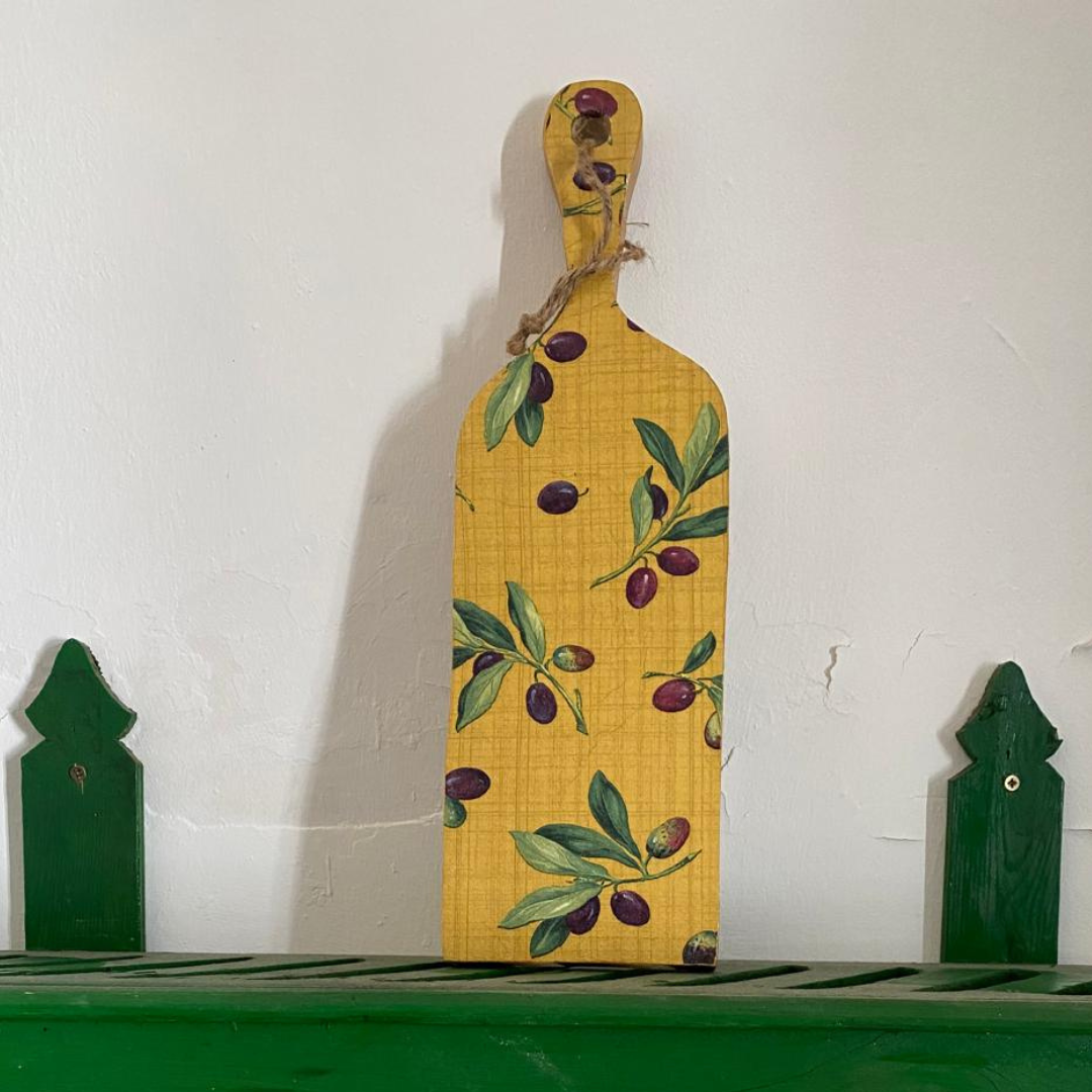 Tabla rectangular- Olivas - Vanila Deco