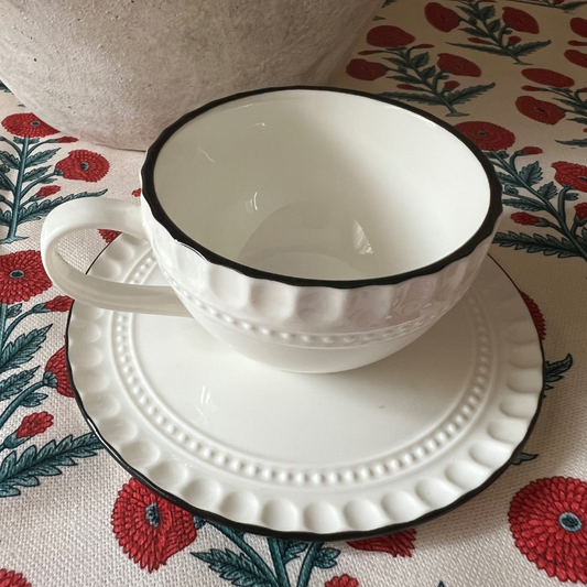 Taza Porcelana Vintage