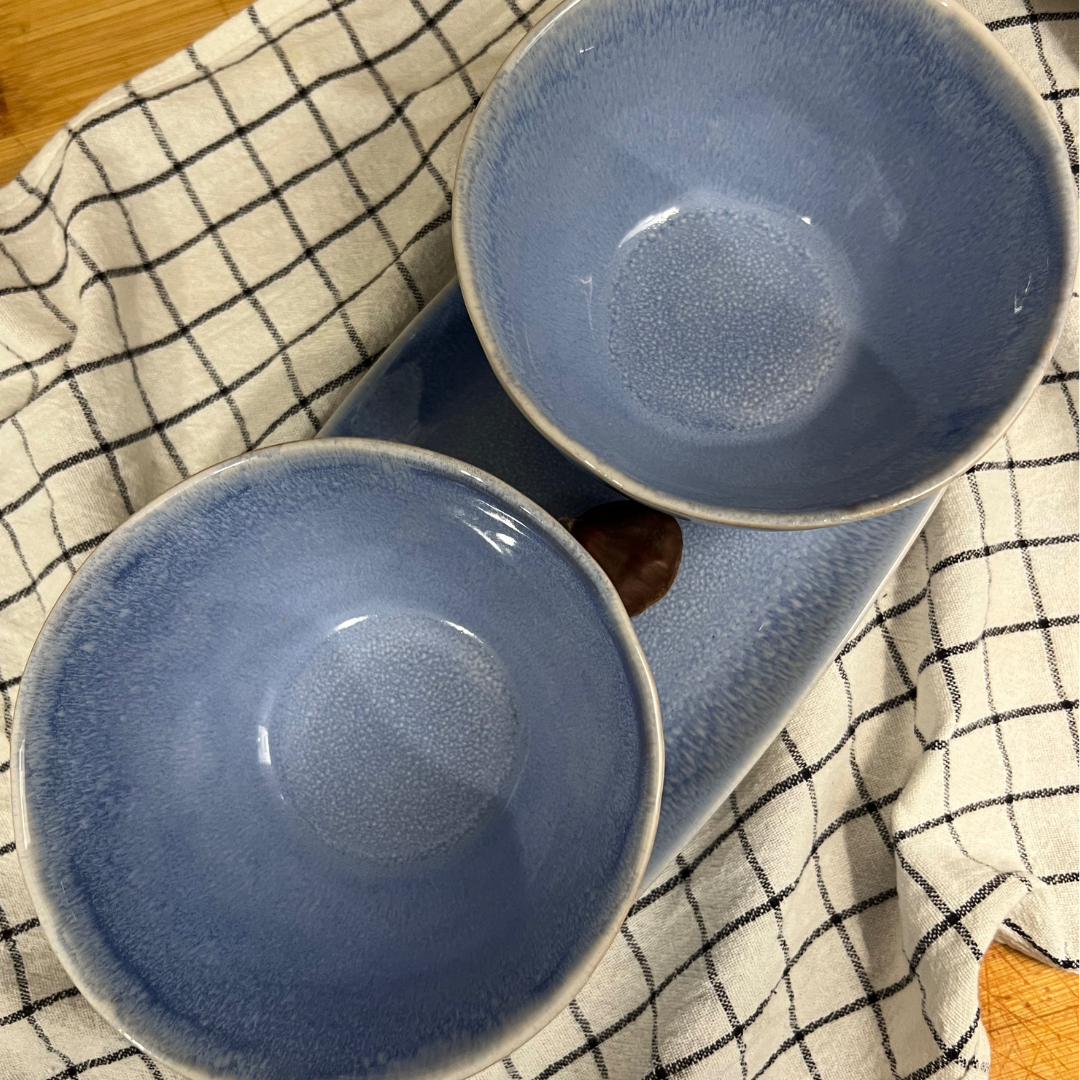 Cuencos Cerámica Oval - Vanila Deco