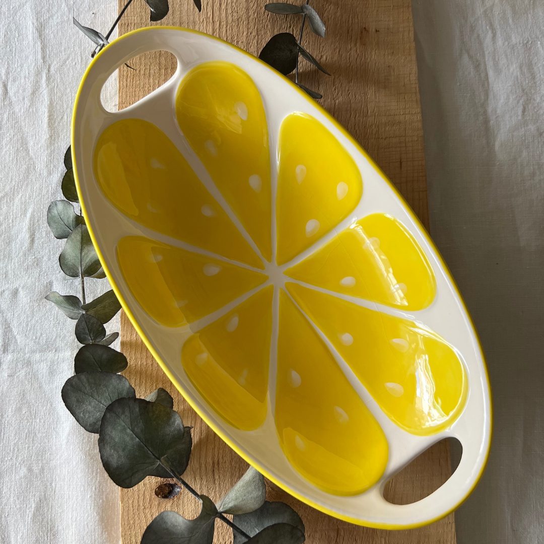 Fuente Naranja y Limón- Colección Acid - Vanila Deco