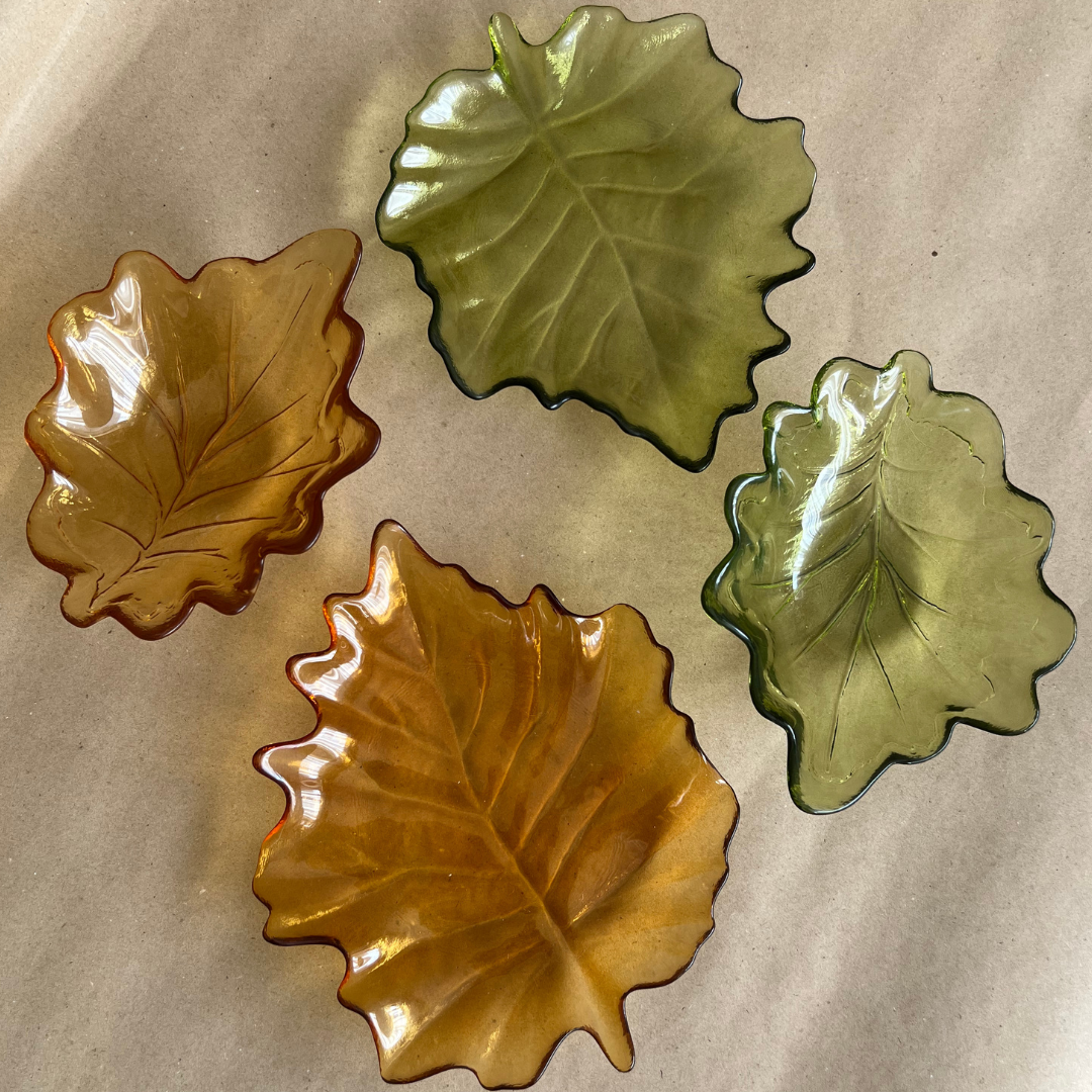 Bol Hoja Verde- Colección Autumn - Vanila Deco