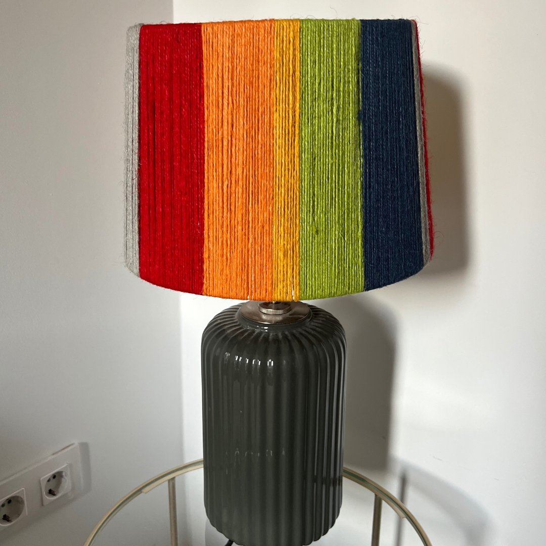 Pantalla Hilo Yute Vibrante - Vanila Deco