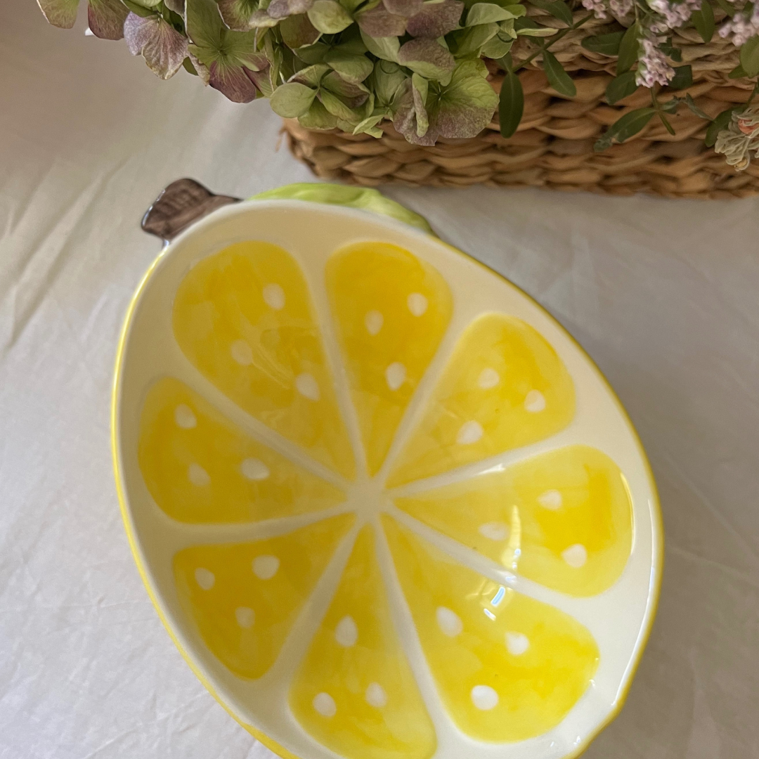 Ensaladera Naranja Lima y Limón- Colección Acid - Vanila Deco