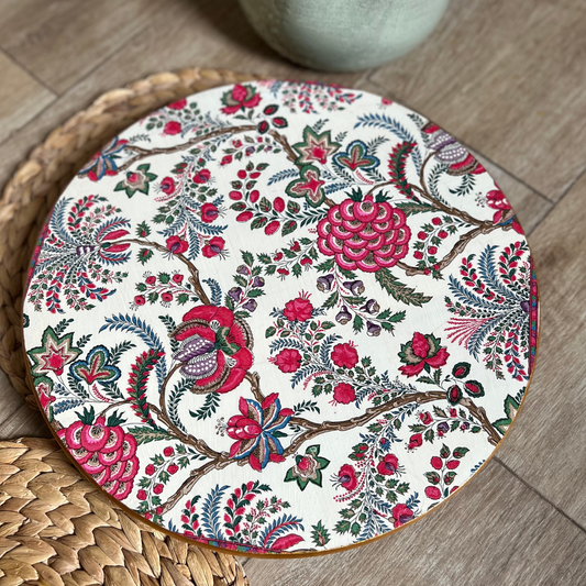 Tabla giratoria- Floral - Vanila Deco