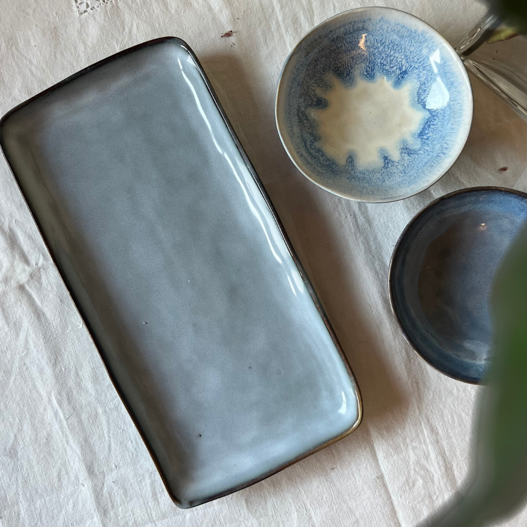 Fuente Rectangular- Colección Medusa - Vanila Deco