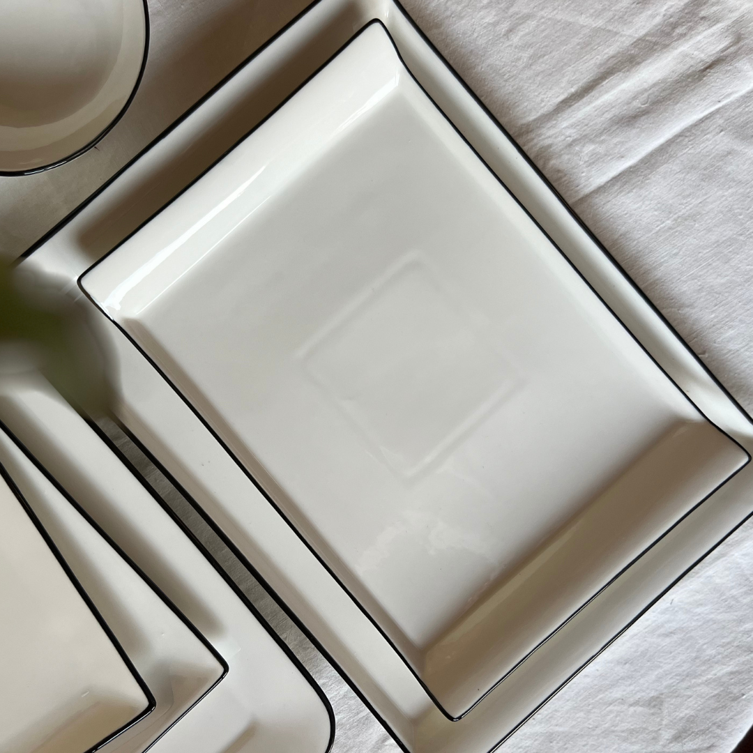 Fuente Rectangular- Colección Varadero - Vanila Deco