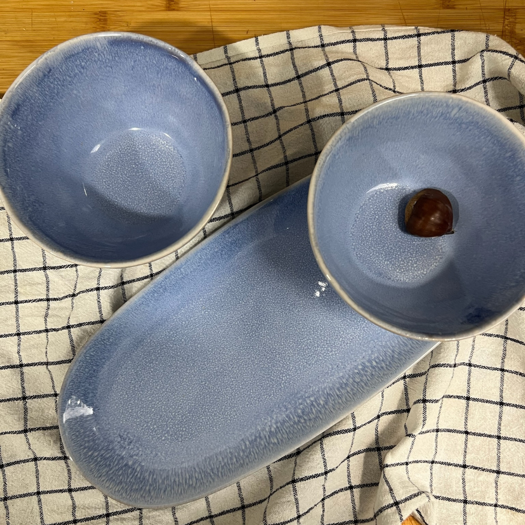 Fuente Cerámica Oval - Vanila Deco