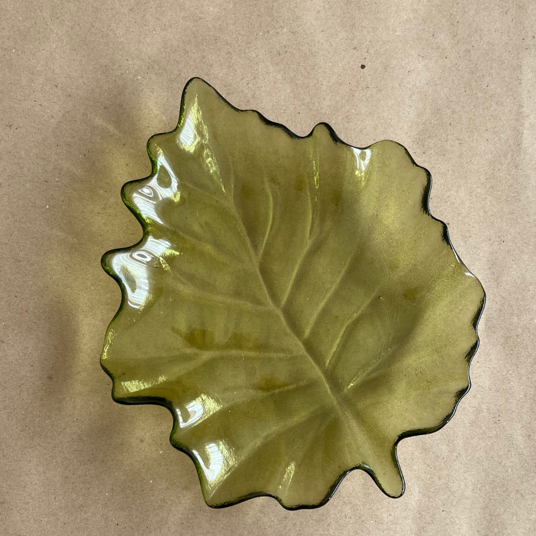 Fuente Hoja Verde- Colección Autumn - Vanila Deco