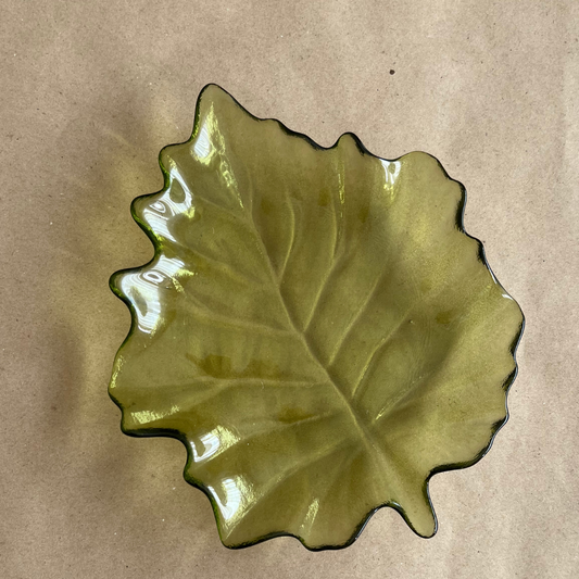 Fuente Hoja Verde- Colección Autumn - Vanila Deco