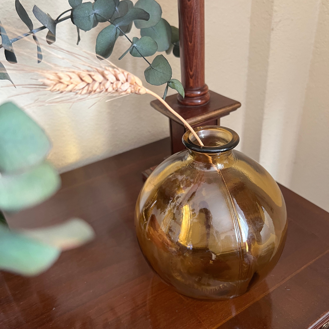 Jarrón Ámbar- Solaris - Vanila Deco