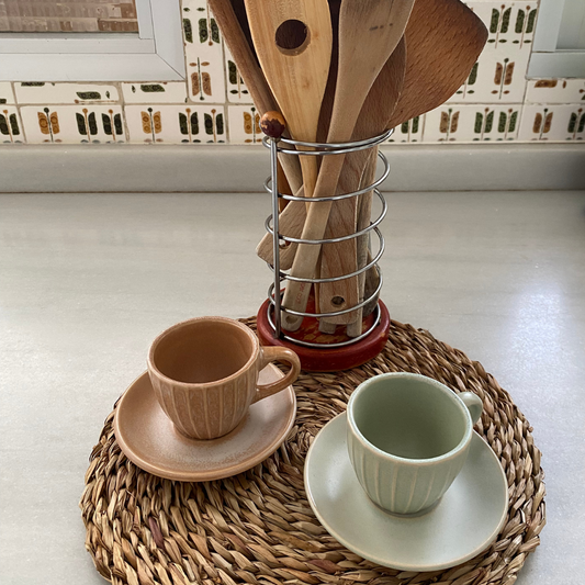 Juego de Café Concha - Vanila Deco