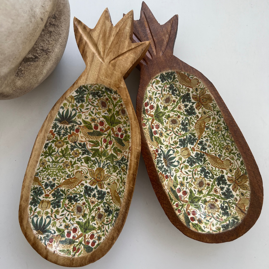 Fuente Piña- Pájaros - Vanila Deco