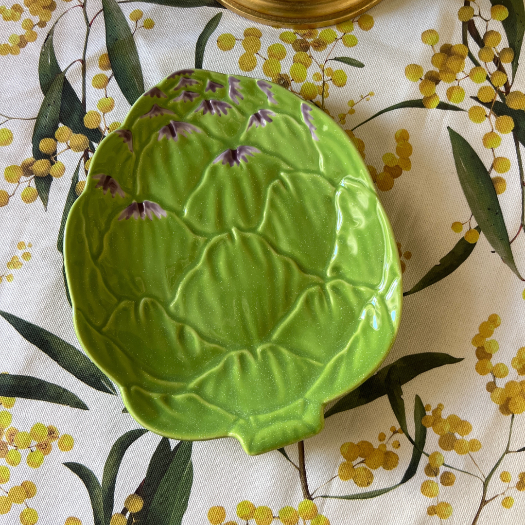 Plato Hondo Alcachofa - Vanila Deco