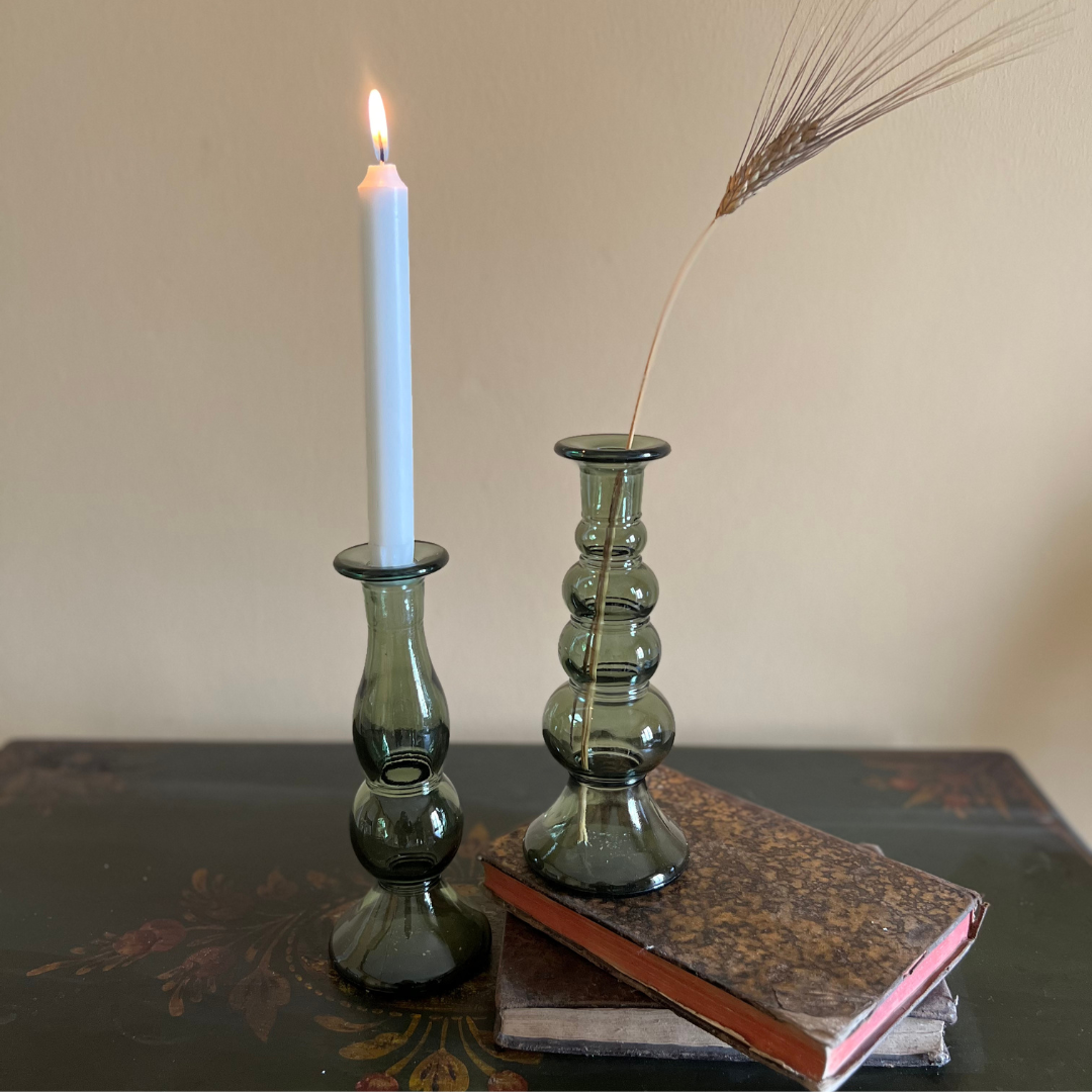 Portavelas Aros- Colección Tulum - Vanila Deco