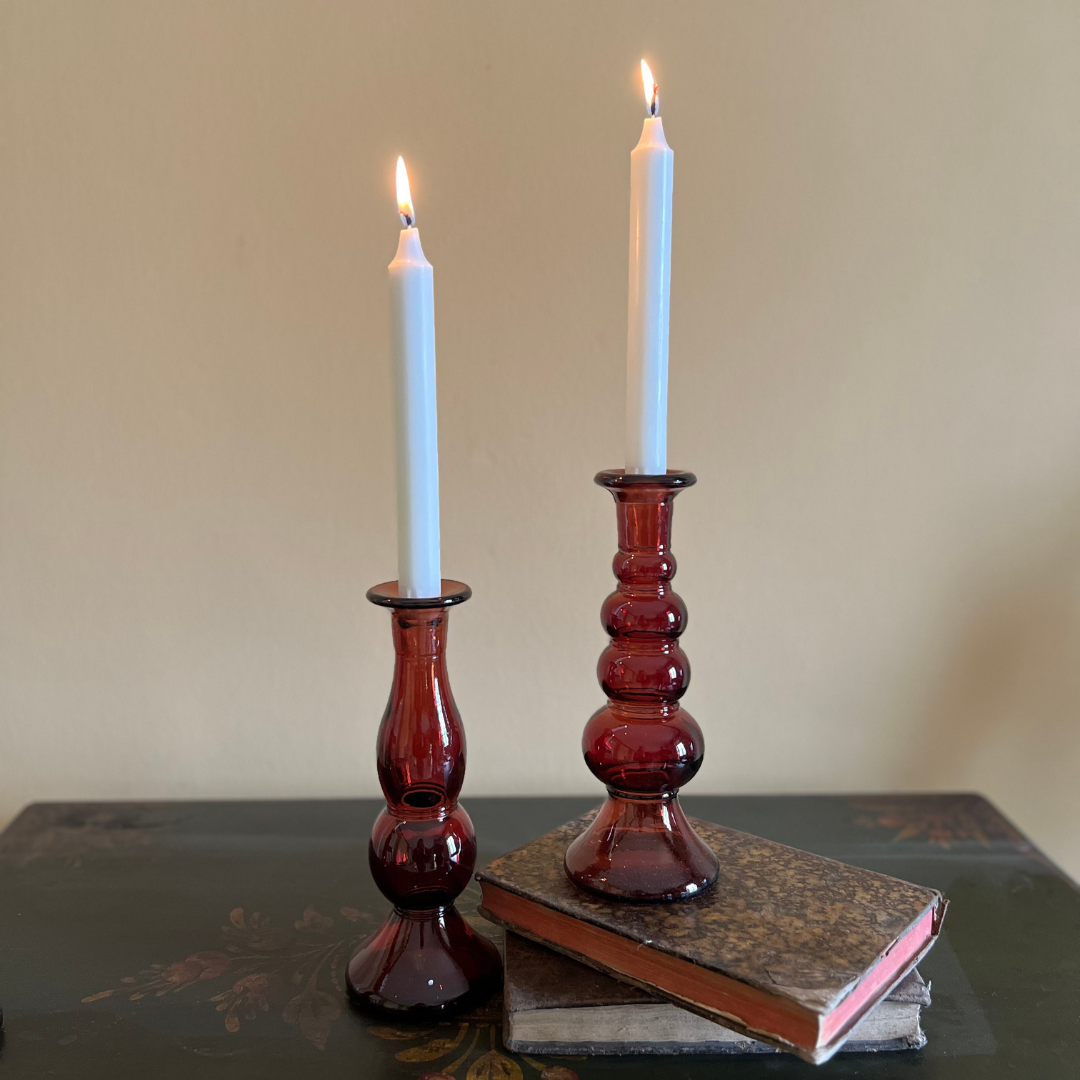 Portavelas Ovalado- Colección Tulum - Vanila Deco