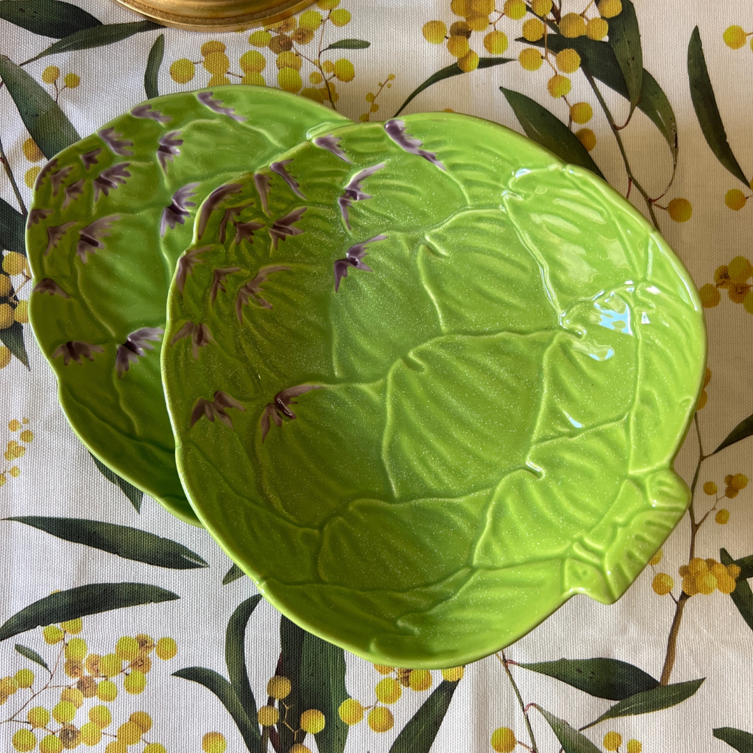 Plato Gres Alcachofa - Vanila Deco