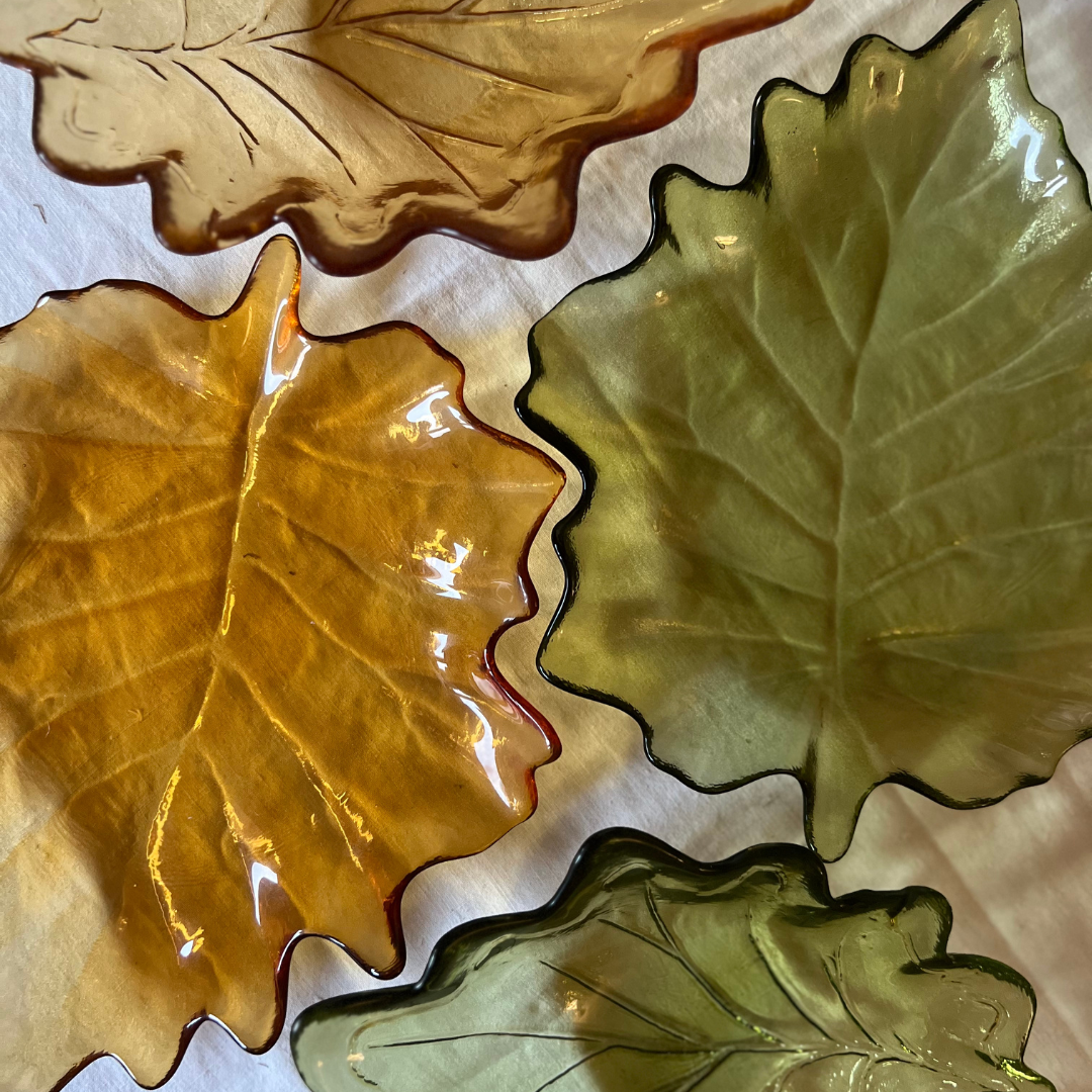 Fuente Hoja Verde- Colección Autumn - Vanila Deco