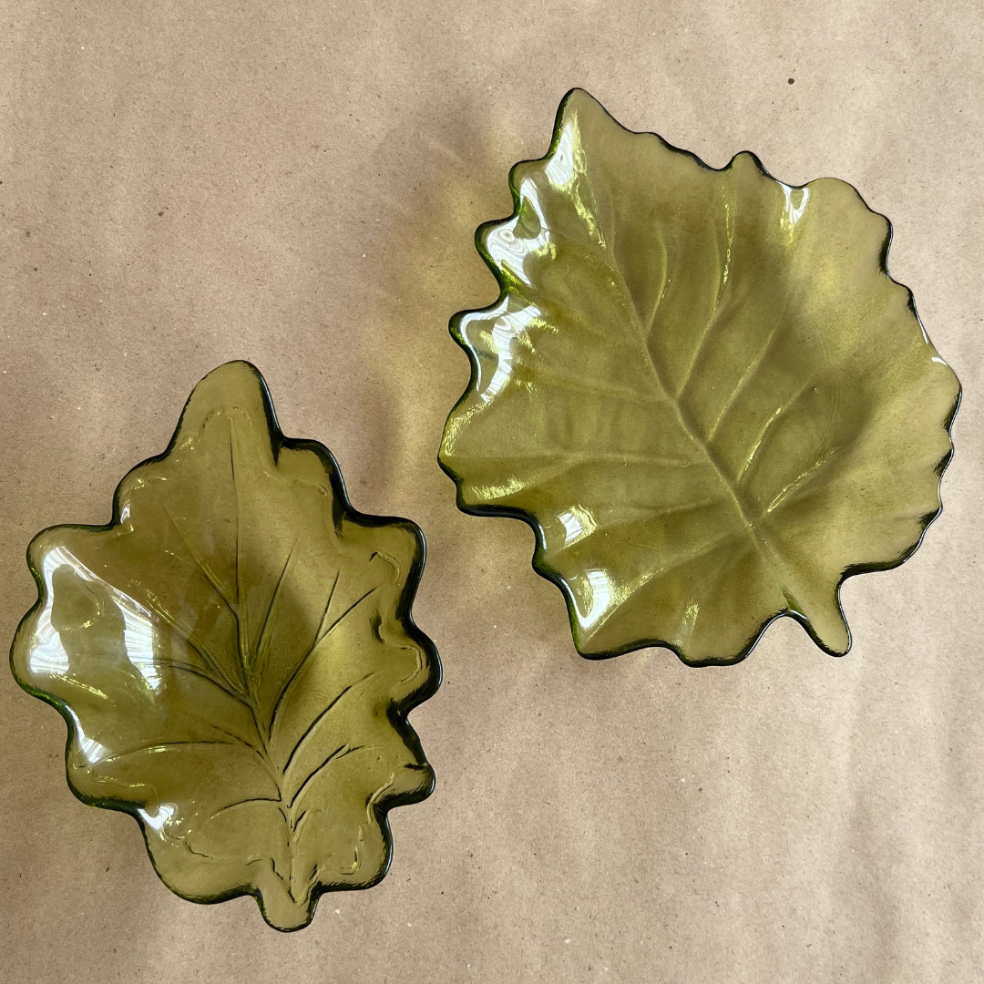 Fuente Hoja Verde- Colección Autumn - Vanila Deco