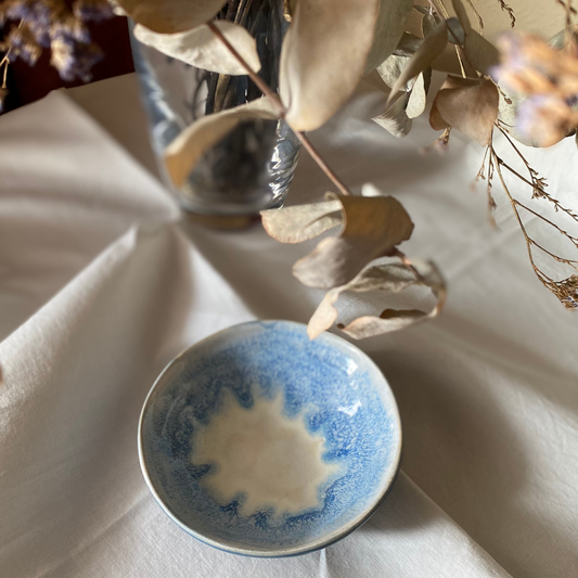 Mini Bol Azul- Colección Medusa - Vanila Deco